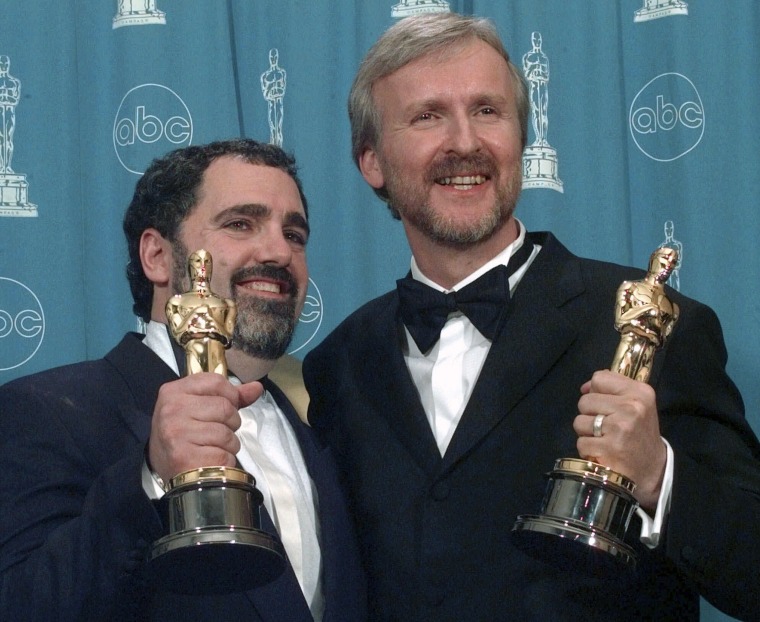 Jon Landau and James Cameron