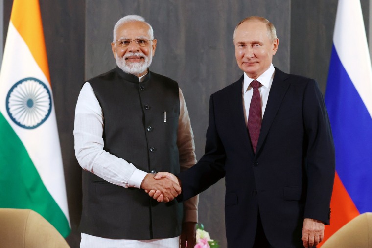 The Kremlin on Thursday said Modi will visit Russia on July 8-9 and hold talks with Putin. The visit was first announced by the Russian officials last month, but the dates have not been previously disclosed.
