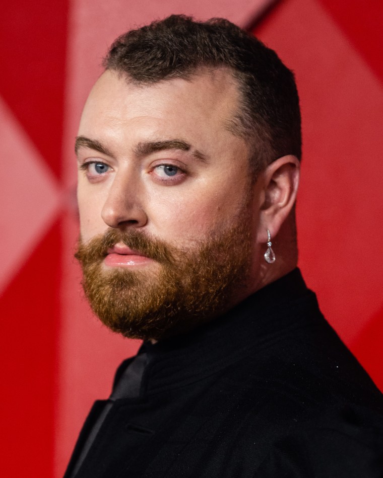 Sam Smith attends The Fashion Awards at the Royal Albert Hall in London on Dec. 4, 2023.