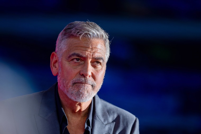 George Clooney in Cologne, Germany