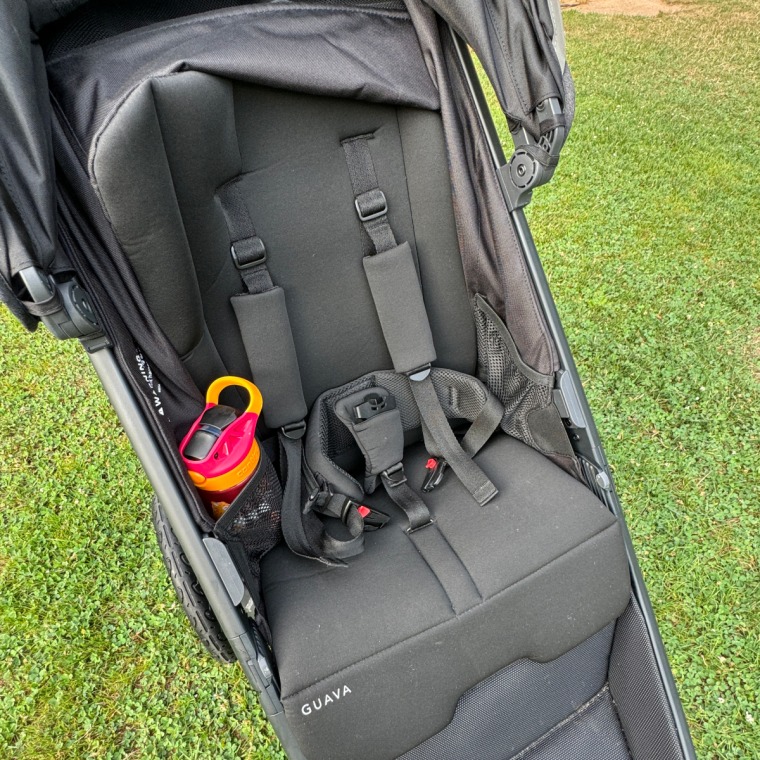 Insert in the stroller is easily removable for washing 