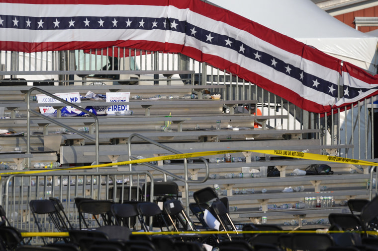 Donald Trump rally site