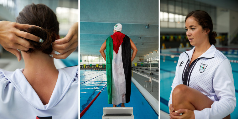 Palestinian-American athlete Valerie Tarazi