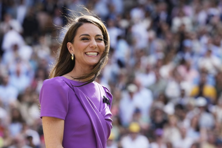 Princess Kate attends Wimbledon men's final since cancer diagnosis