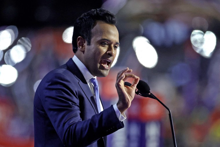 Former Republican presidential candidate Vivek Ramaswamy 