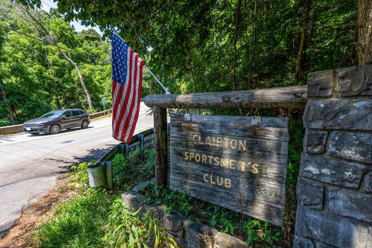 A view of the Clairton Sportsmen's Club.