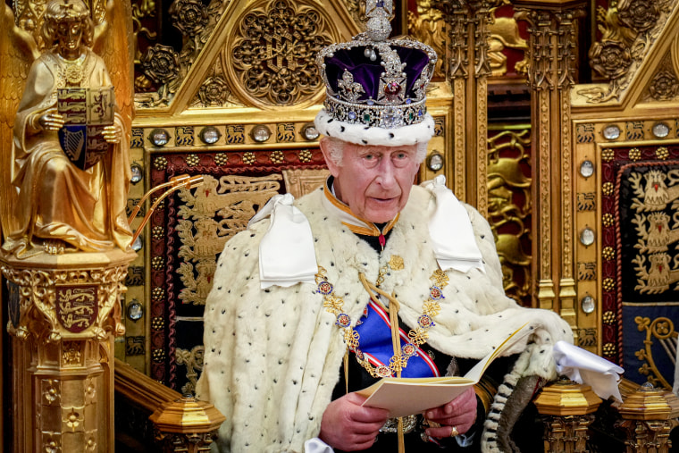 King Charles sets out new government's policies