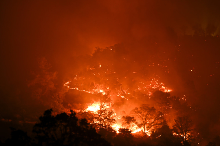  Wildfire in Butte County of California