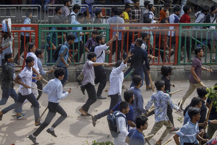 Bangladesh Chhatra League, the student wing of the ruling