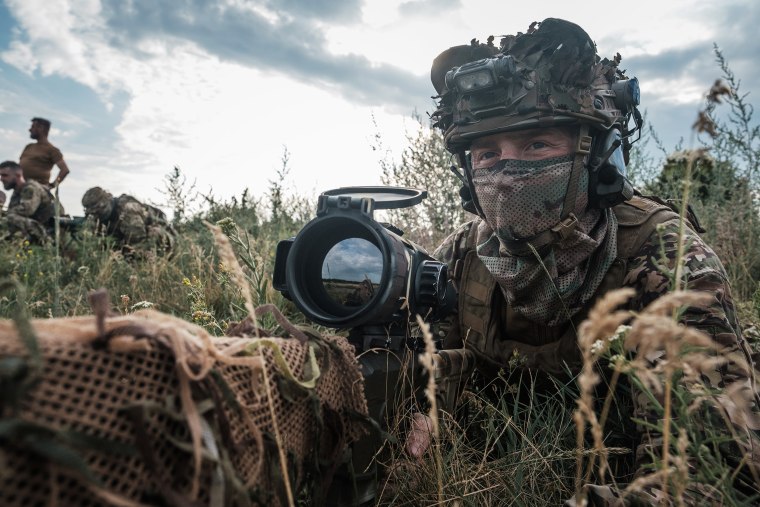 1st brigade of Ukrainian National Guard holds training in Donetsk region