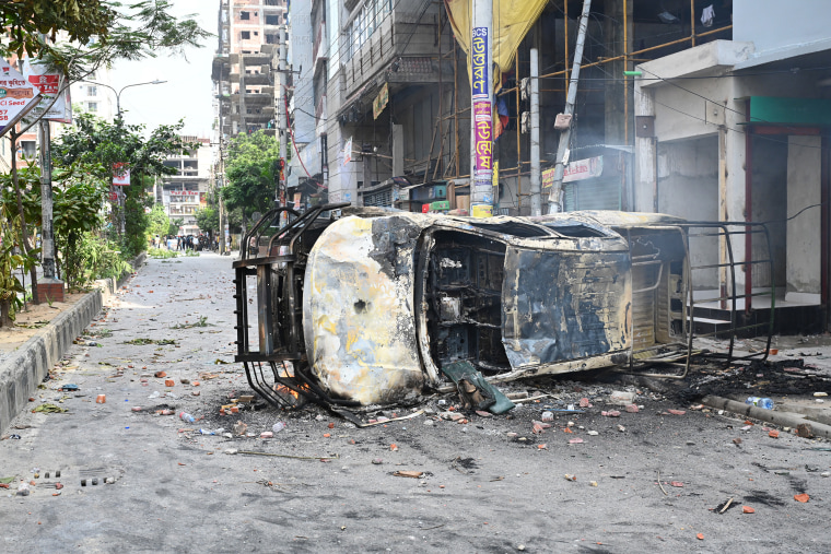 Protesto em Dhaka, Bangladesh