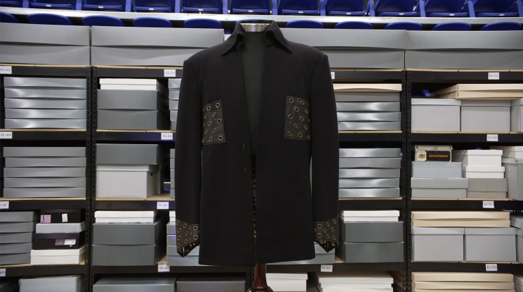 The black grommet jacket from Graceland's collection.