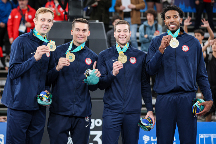 Canyon Barry, Dylan Travis, Jimmer Fredette and Kareem Maddox.