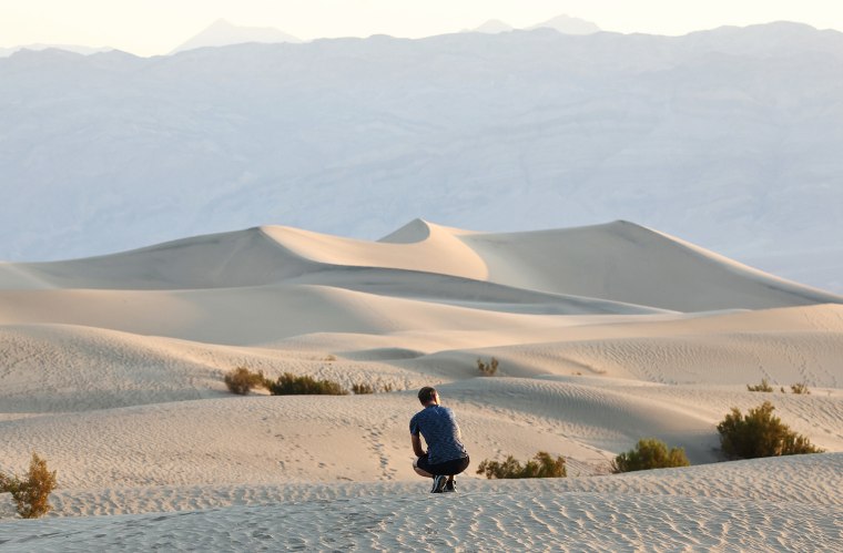 Image: Death Valley Nears Record Highs As California Continues To Swelter Under Heat Wave