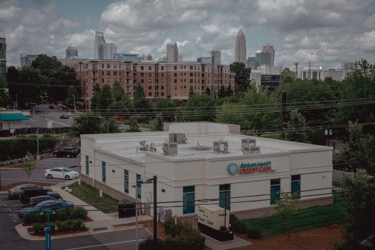 Atrium Health's campus in downtown Charlotte, North Carolina