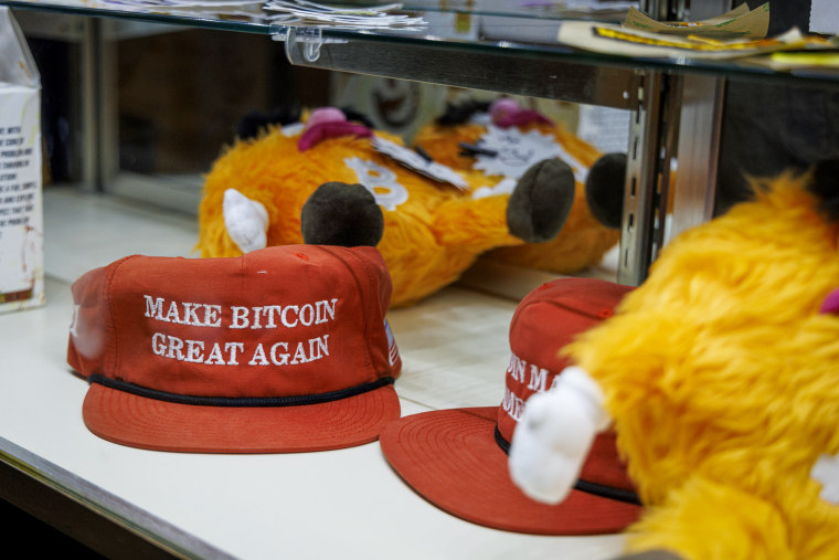"Make Bitcoin Great Again" hats.