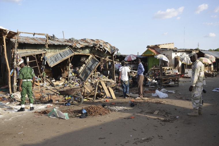  A teenage girl strapped with explosives ran away from a crowded mosque this week, killing only herself and cementing suspicions that Boko Haram is using unwilling captives in its terror campaign in northeast Nigeria. The girl took off after her companion blew up in an explosion that killed 30 people on Monday in Maiduguri, the biggest city in northeast Nigeria, witnesses and a mortuary worker said.