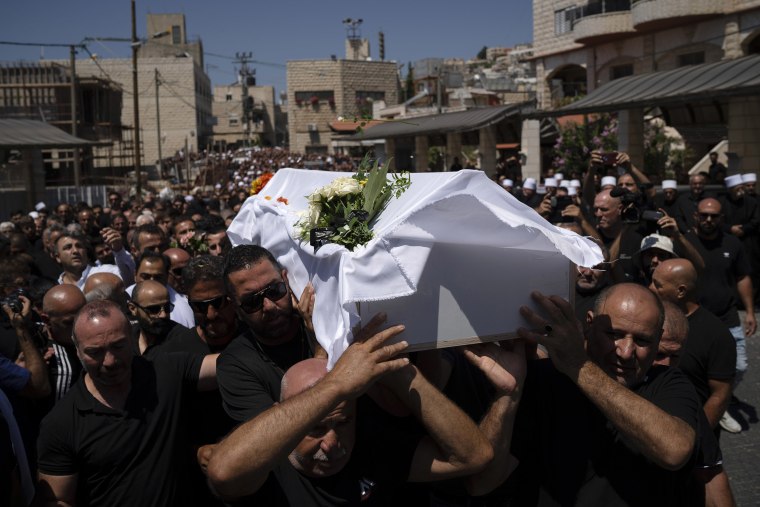 Guevara Ibrahim funeral Golan Heights