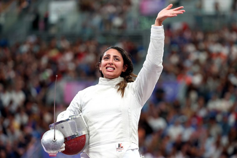 Egyptian fencer competed while 7 months pregnant