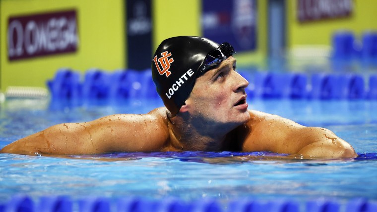 Ryan Lochte of the United States competes in a semifinal heat for the Men's 200m individual medley during Day Five of the 2021 U.S. Olympic Team Swimming Trials at CHI Health Center on June 17, 2021 in Omaha, Nebraska.