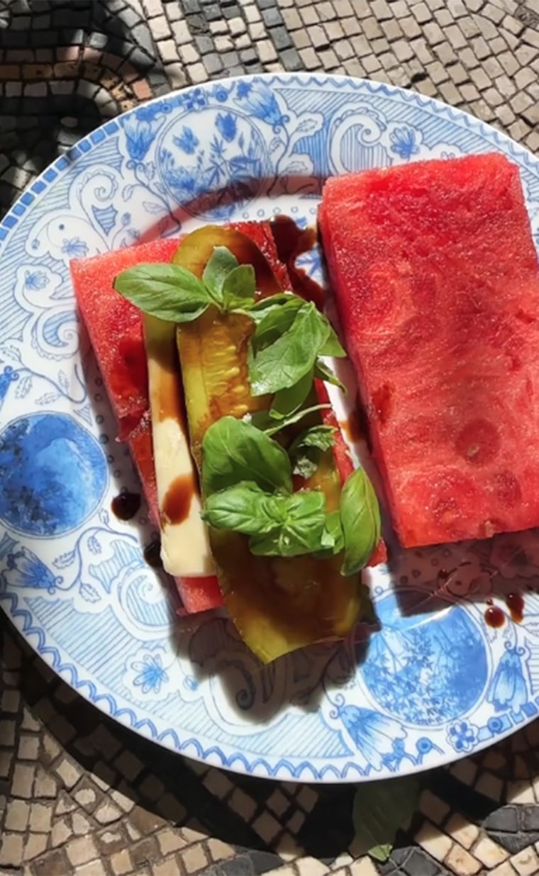 Selena Gomez and Benny Blanco Try Viral 'Watermelon Pickle Sandwich'