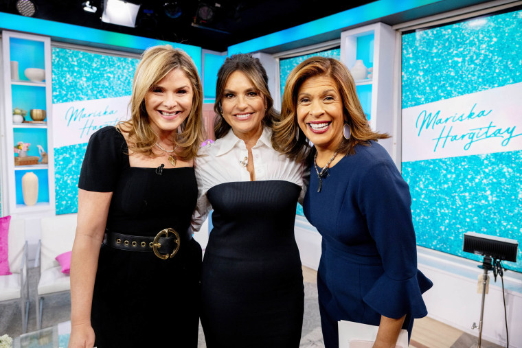 Jenna Bush Hager, Mariska Hargitay and Hoda Kotb