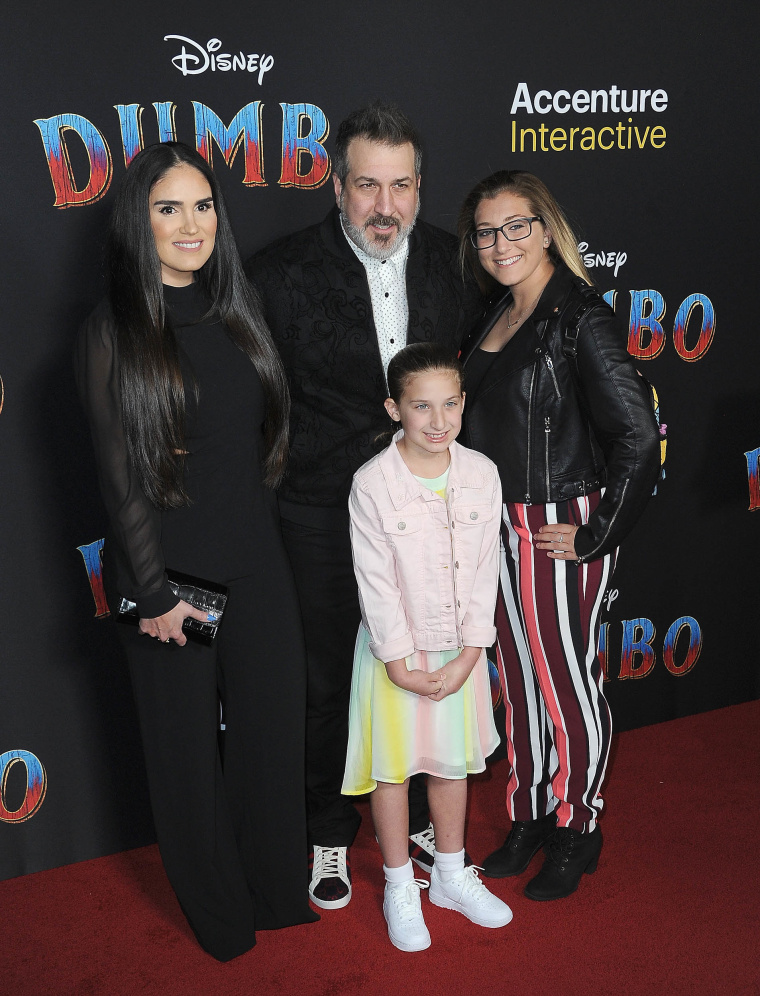 Joey Fatone and family