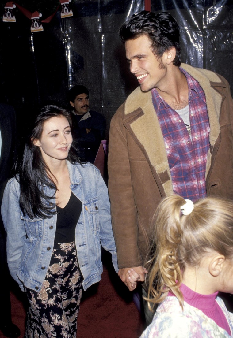 Shannen Doherty and Ashley Hamilton.