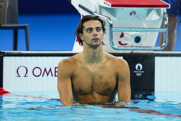 Italian Swimmer Thomas Ceccon's Abs Send Internet Into Frenzy During Paris Olympics