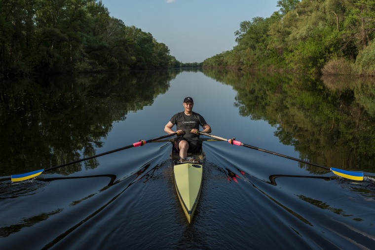 Volodymyr, a war veteran, received his injury in April of 2023 and lost his left leg above the knee. He has been professionally training in rowing before the injury and is now  training in the national team and hopefully get selected for the Paralympic team.