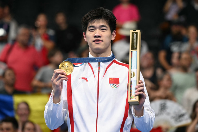 China Swimming Gold Medal