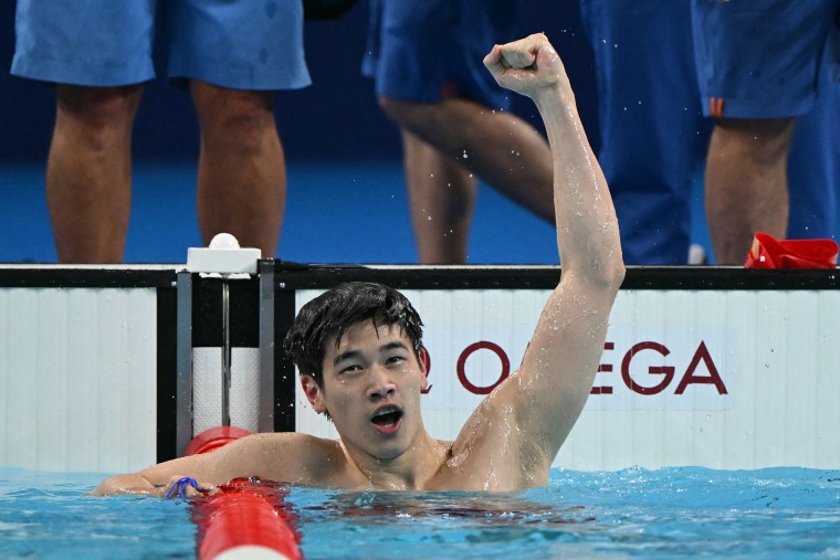 China Swimming Paris Olympics