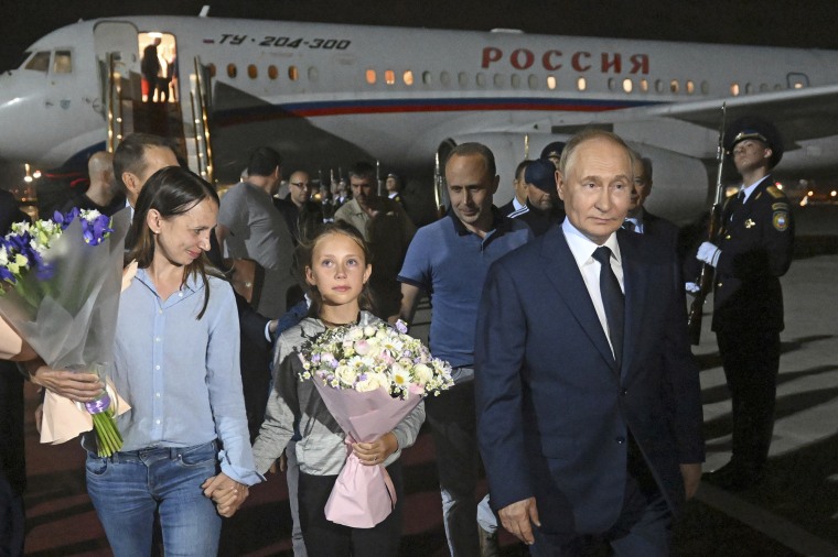 Russia Putin Prisoner Swap