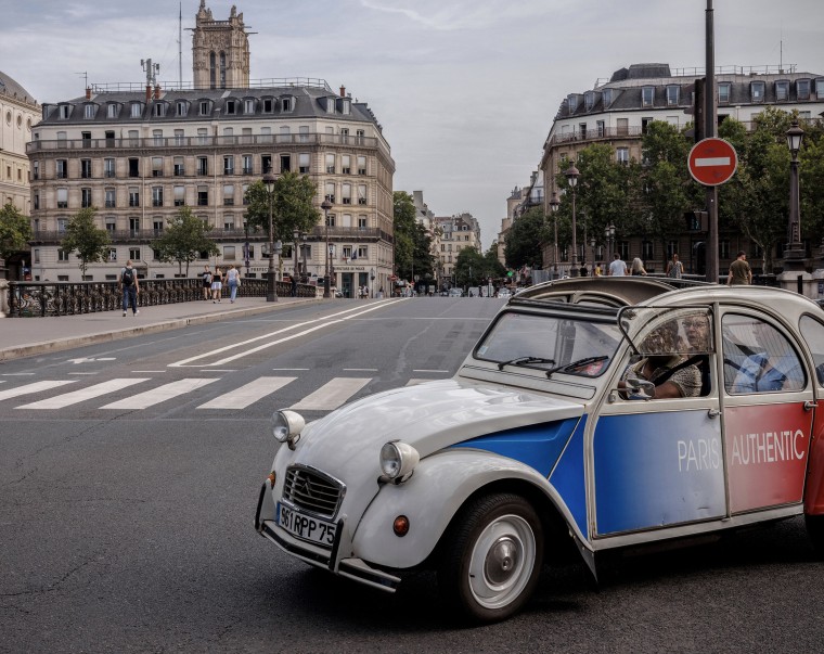 Empty Paris Streets Olympics