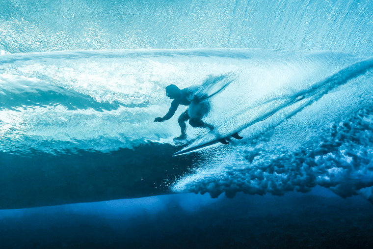 Image: TOPSHOT-SURFING-OLY-PARIS-2024-BEST OF-DAY1