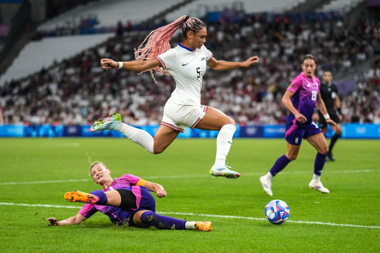 United States v Germany: Women's Football - Olympic Games Paris 2024: Day 2