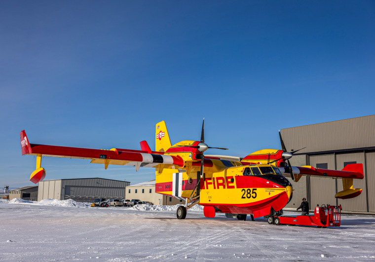 Super Scooper airplane.