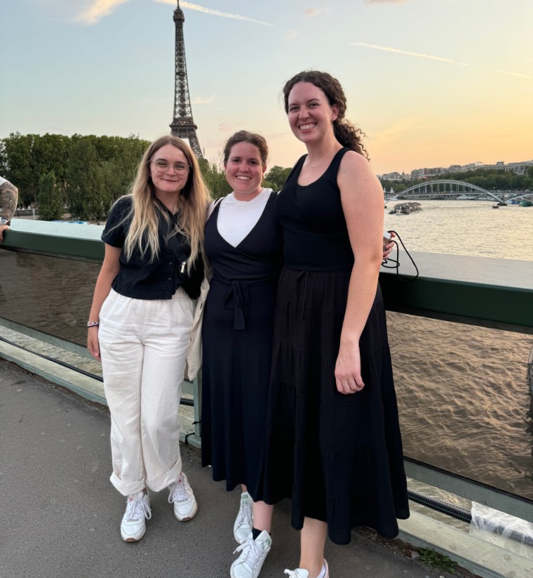 Exploring Paris on foot.