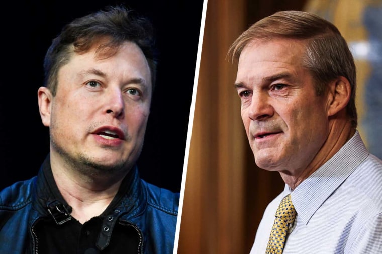 elon musk jim jordan politics political politician