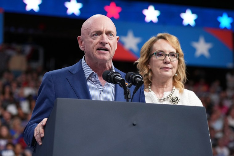 Image: Mark Kelly Gabby Giffords politics political politicians