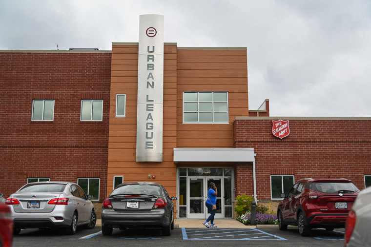 The Urban League Community Development Center exterior building view