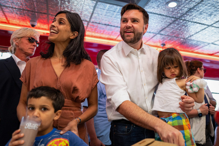 JD Vance and family.