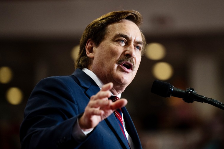 Mike Lindell speaks