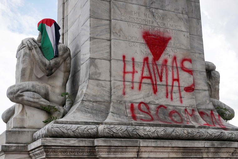 Protesters gather for Israeli PM Netanyahu's address to Congress in Washington