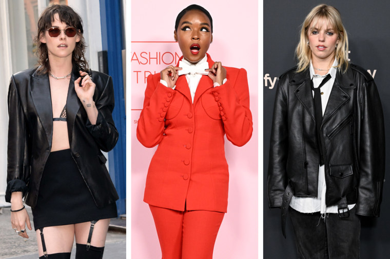 Kristen Stewart, Janelle Monae, and Reneee Rapp.