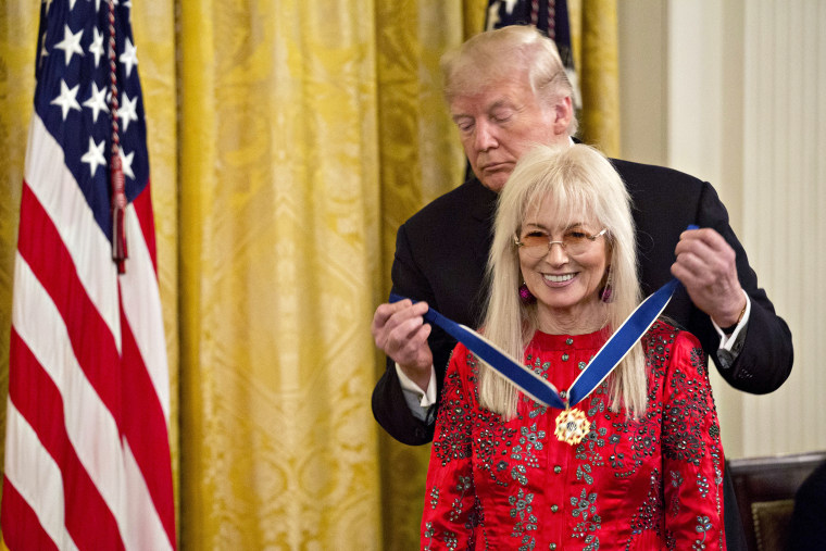 donald trump Miriam Adelson presidential medal of freedom politics political politician