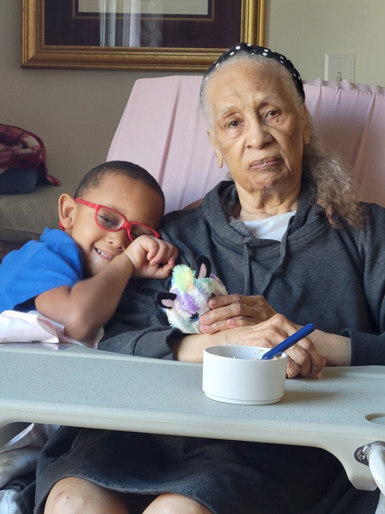 Desiree Cooper's caretaking journey has included caring for her grandchildren and her mother who had Alzheimer's.