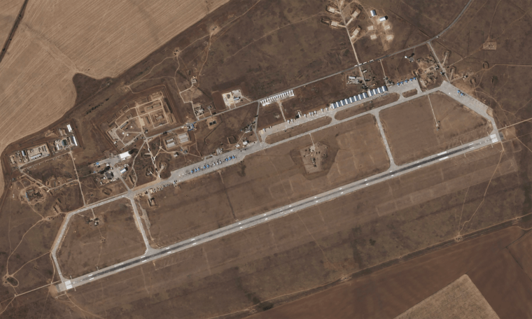 Russian Air Base Targeted by Ukraine