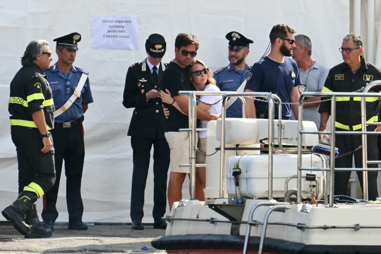 All the men missing after a luxury yacht sank off Sicily -- who included UK tech tycoon Mike Lynch -- have been found, a coastguard official told. 