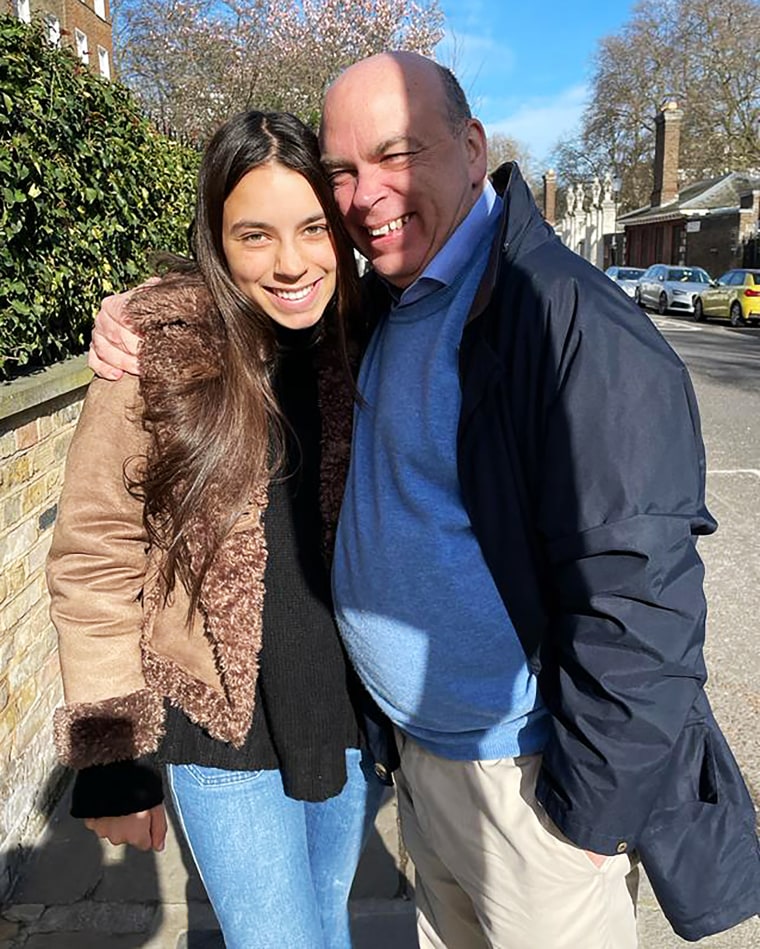 An undated photo of Hannah Lynch and Mike Lynch.